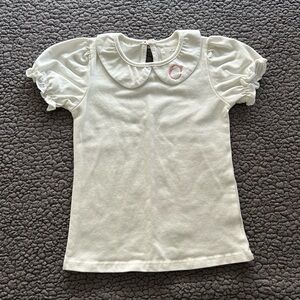 SweetHoney Cream Puff Sleeve Tee